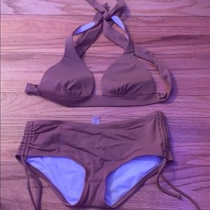 Brown women’s bikini